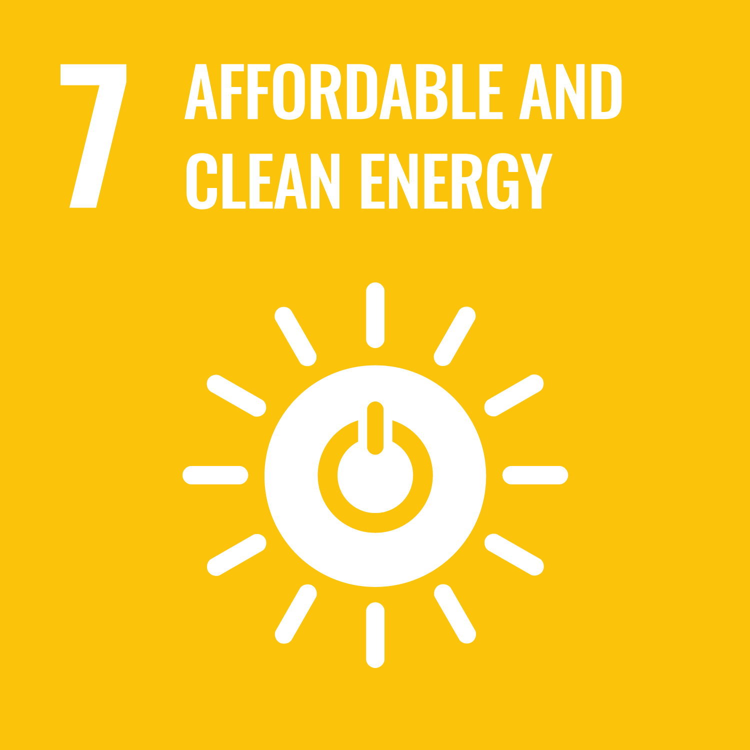 7: Affordable and clean energy